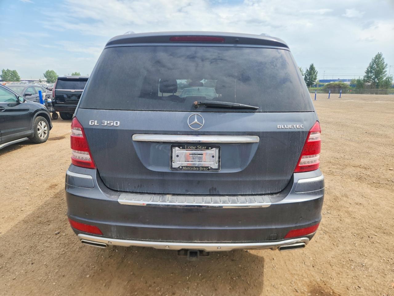 2011 Mercedes-benz Gl 350 Bluetec Gray vin: 4JGBF2FE9BA670595