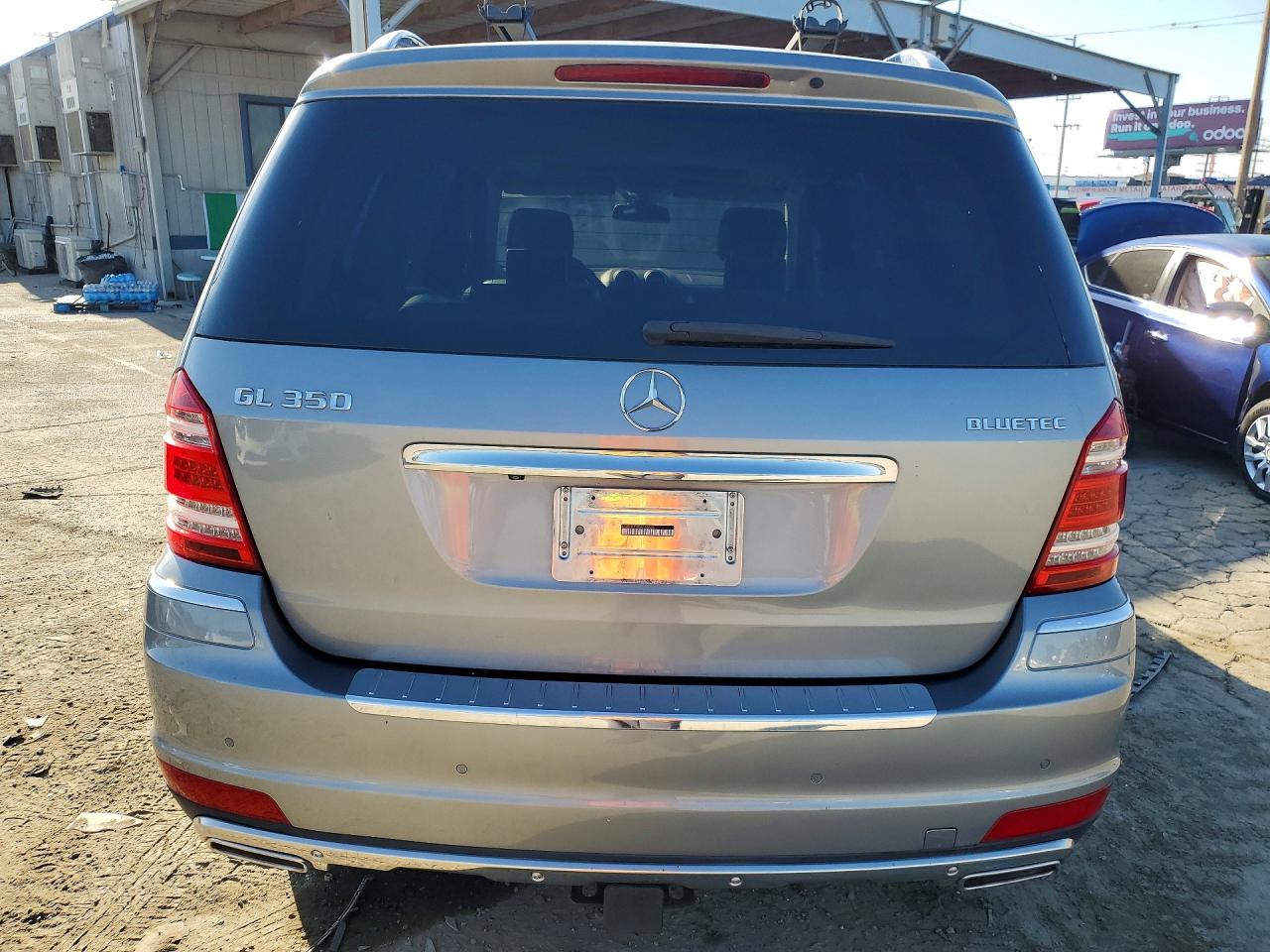 2011 Mercedes-benz Gl 350 Bluetec Серебряный vin: 4JGBF2FEXBA633636