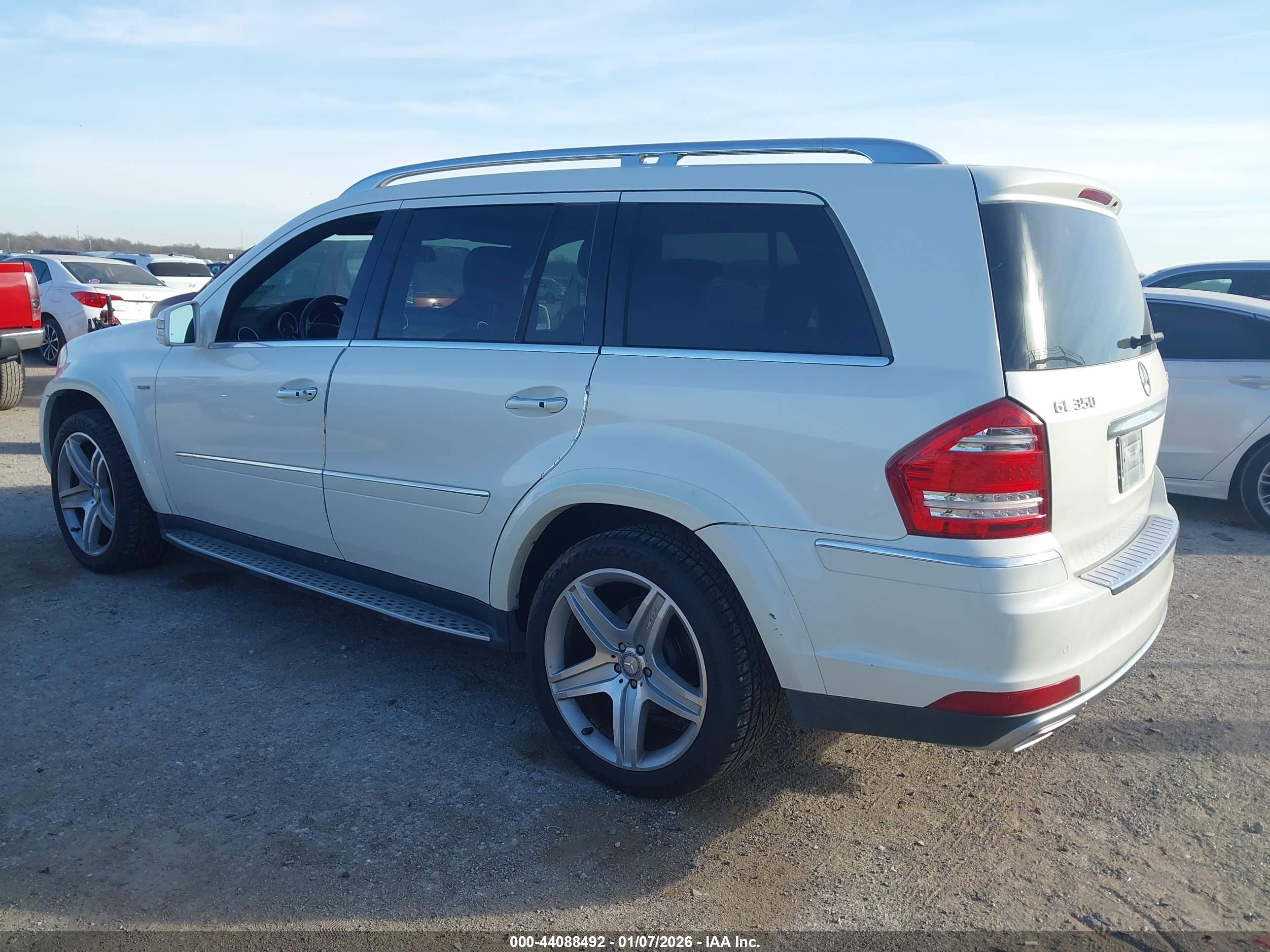 2012 Mercedes-benz Gl 350 Bluetec 4matic Белый vin: 4JGBF2FEXCA780251