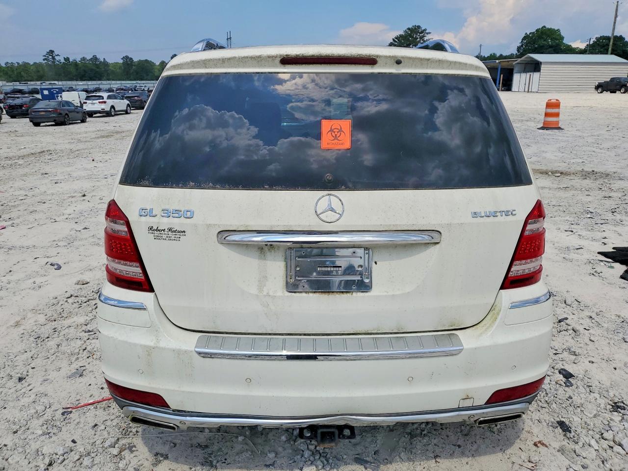 2012 Mercedes-benz Gl 350 Bluetec White vin: 4JGBF2FEXCA784929
