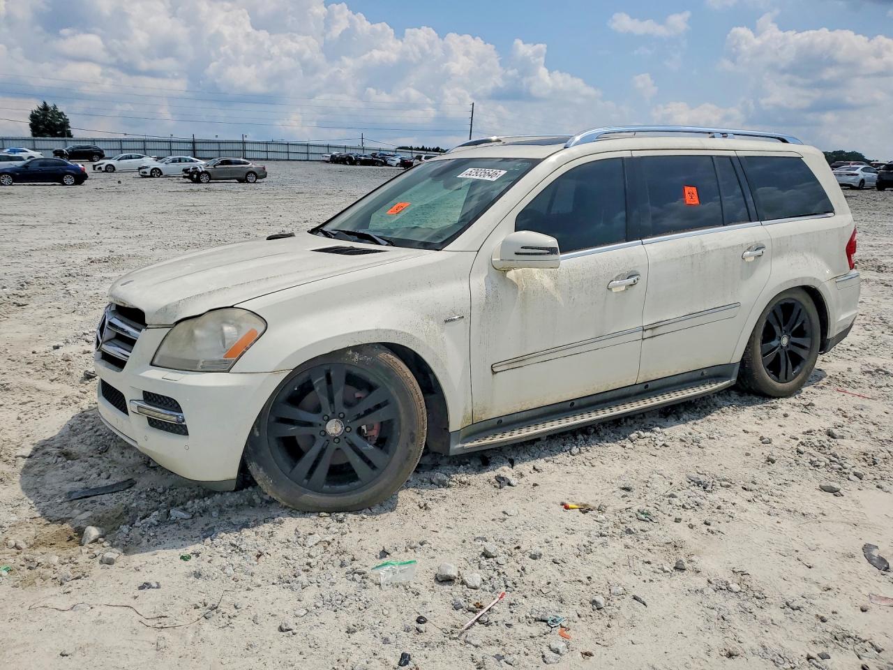 2012 Mercedes-benz Gl 350 Bluetec White vin: 4JGBF2FEXCA784929