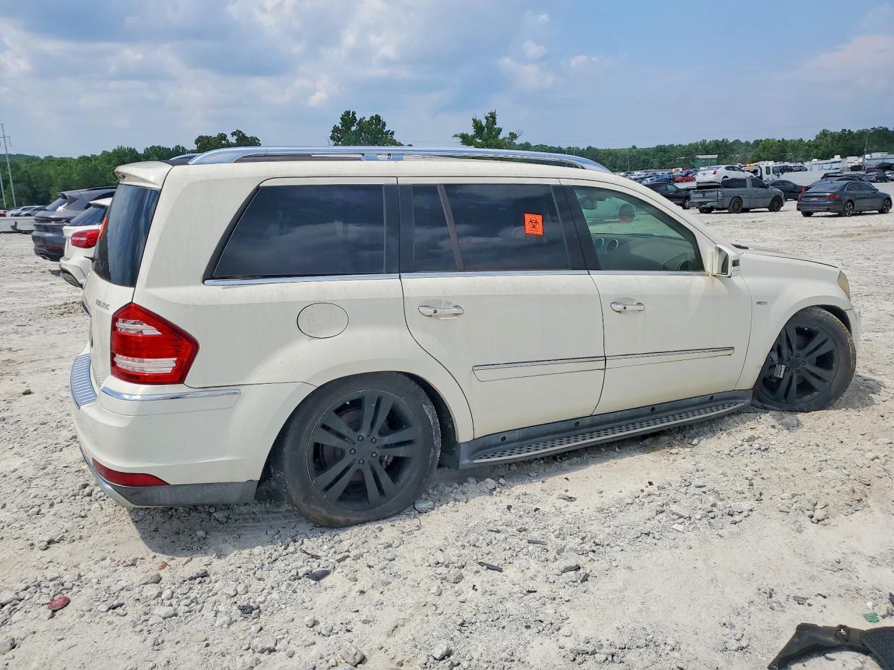 2012 Mercedes-benz Gl 350 Bluetec White vin: 4JGBF2FEXCA784929