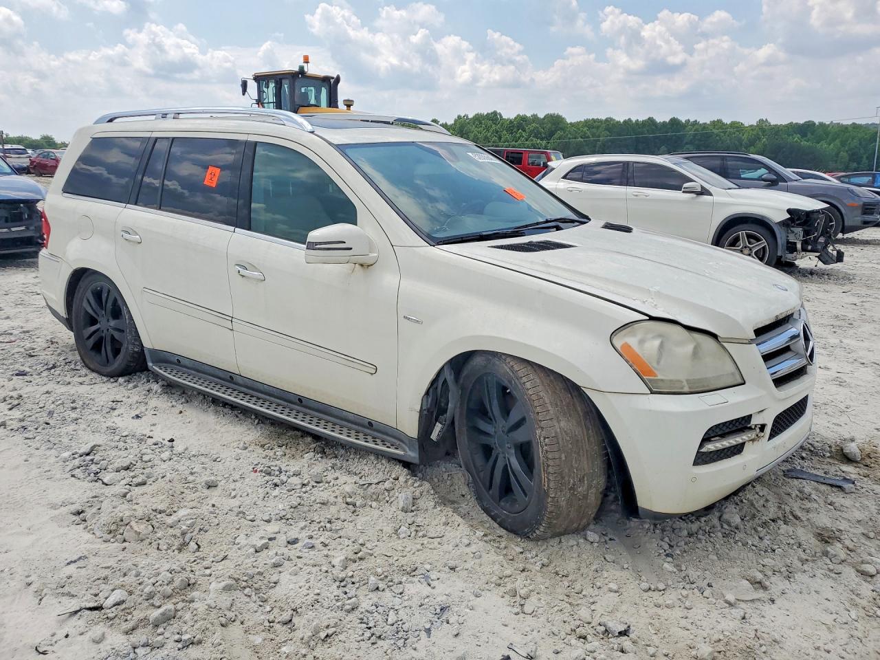 2012 Mercedes-benz Gl 350 Bluetec White vin: 4JGBF2FEXCA784929