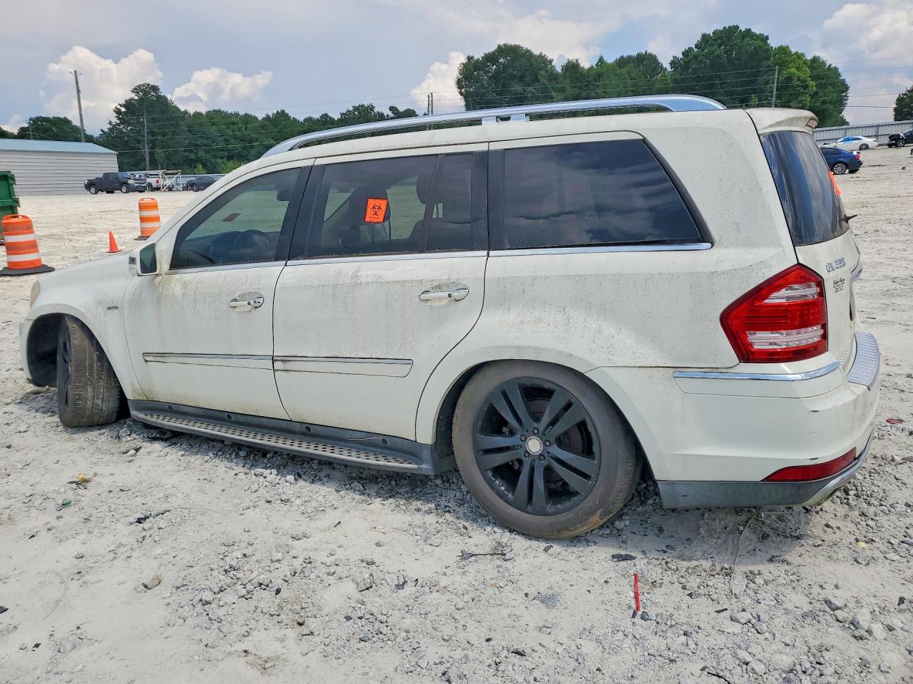 2012 Mercedes-benz Gl 350 Bluetec White vin: 4JGBF2FEXCA784929