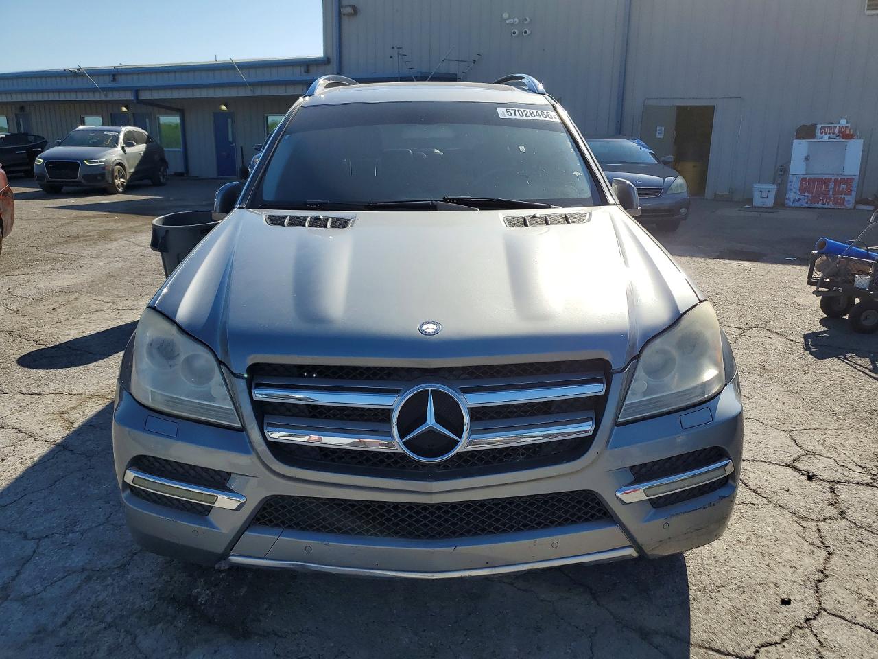 2012 Mercedes-benz Gl-class Gl350 Bluet Silver vin: 4JGBF2FEXCA794750