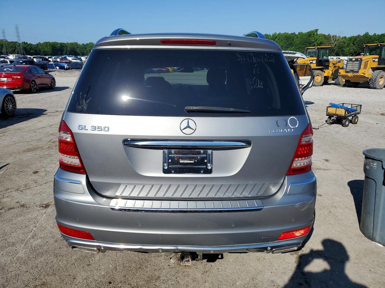 2012 Mercedes-benz Gl-class Gl350 Bluet Silver vin: 4JGBF2FEXCA794750