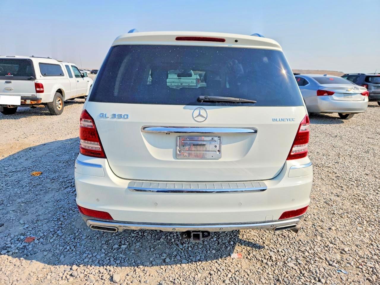 2012 Mercedes-benz Gl 350 Bluetec Белый vin: 4JGBF2FEXCA801549