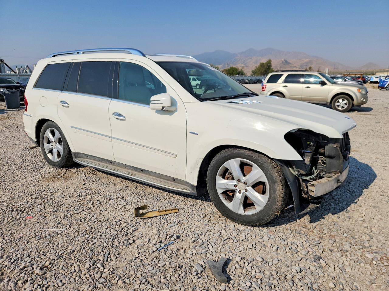 2012 Mercedes-benz Gl 350 Bluetec Белый vin: 4JGBF2FEXCA801549