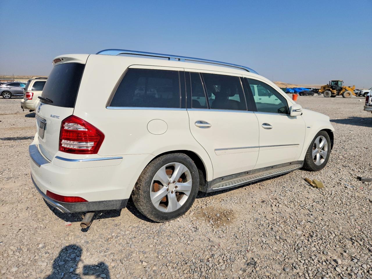 2012 Mercedes-benz Gl 350 Bluetec Белый vin: 4JGBF2FEXCA801549