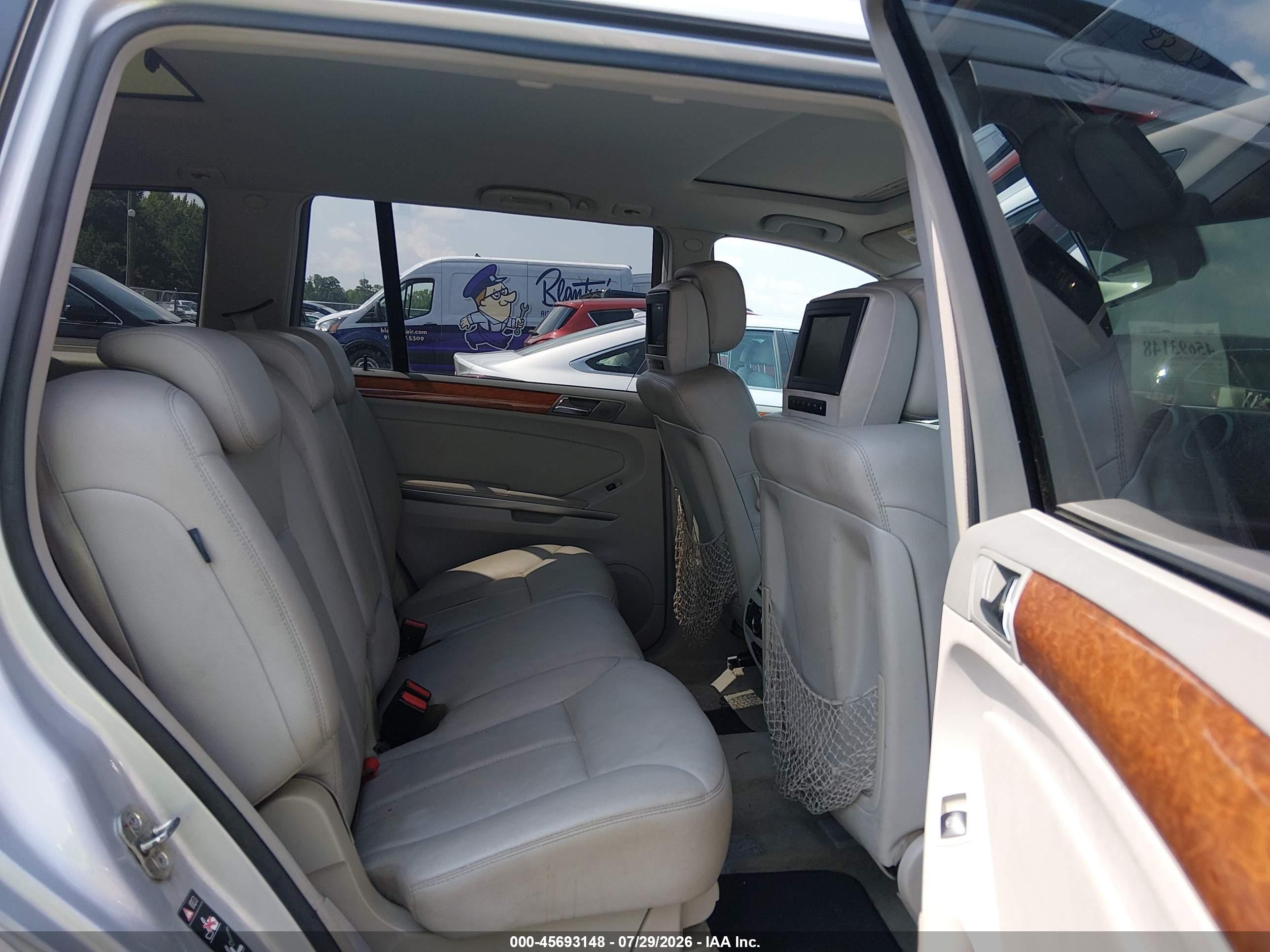 2007 Mercedes-benz Gl 450 4matic Silver vin: 4JGBF71E07A204758
