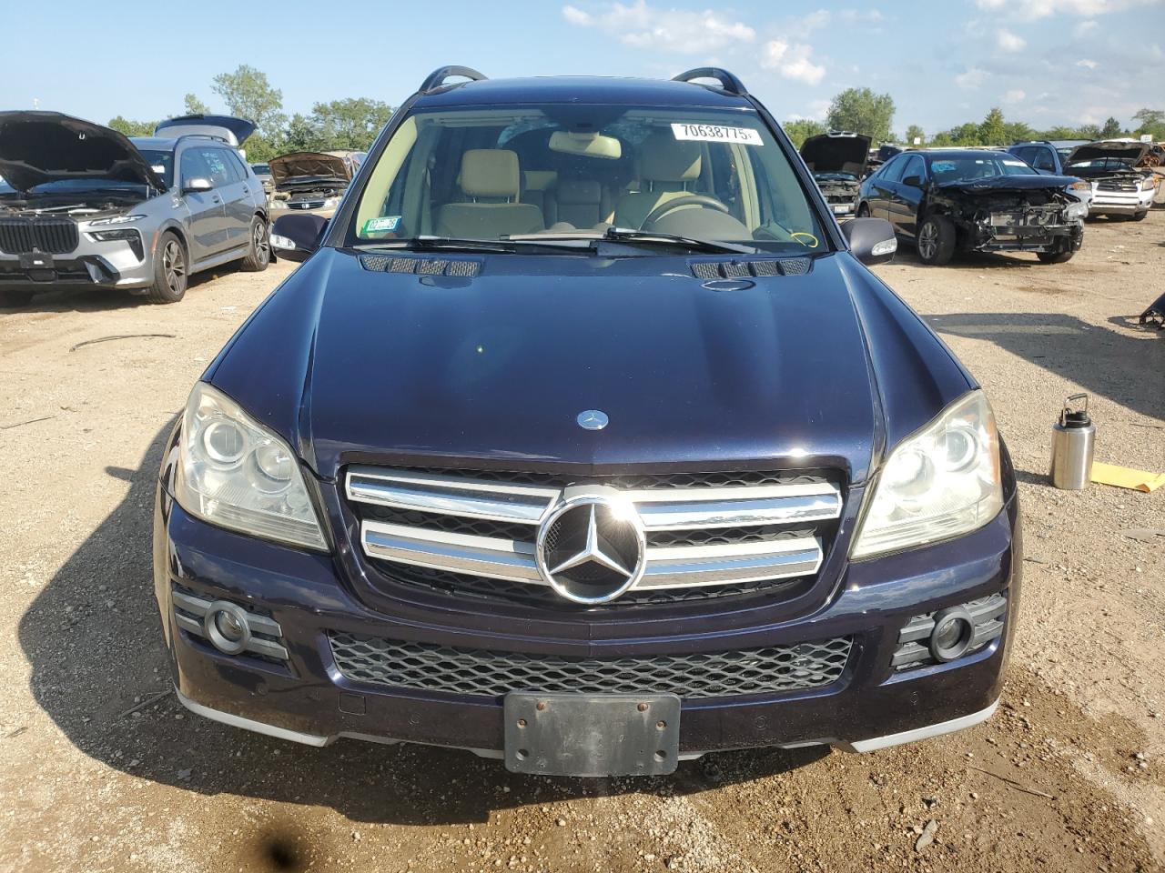 2008 Mercedes-benz Gl 450 4matic Синий vin: 4JGBF71E18A323288