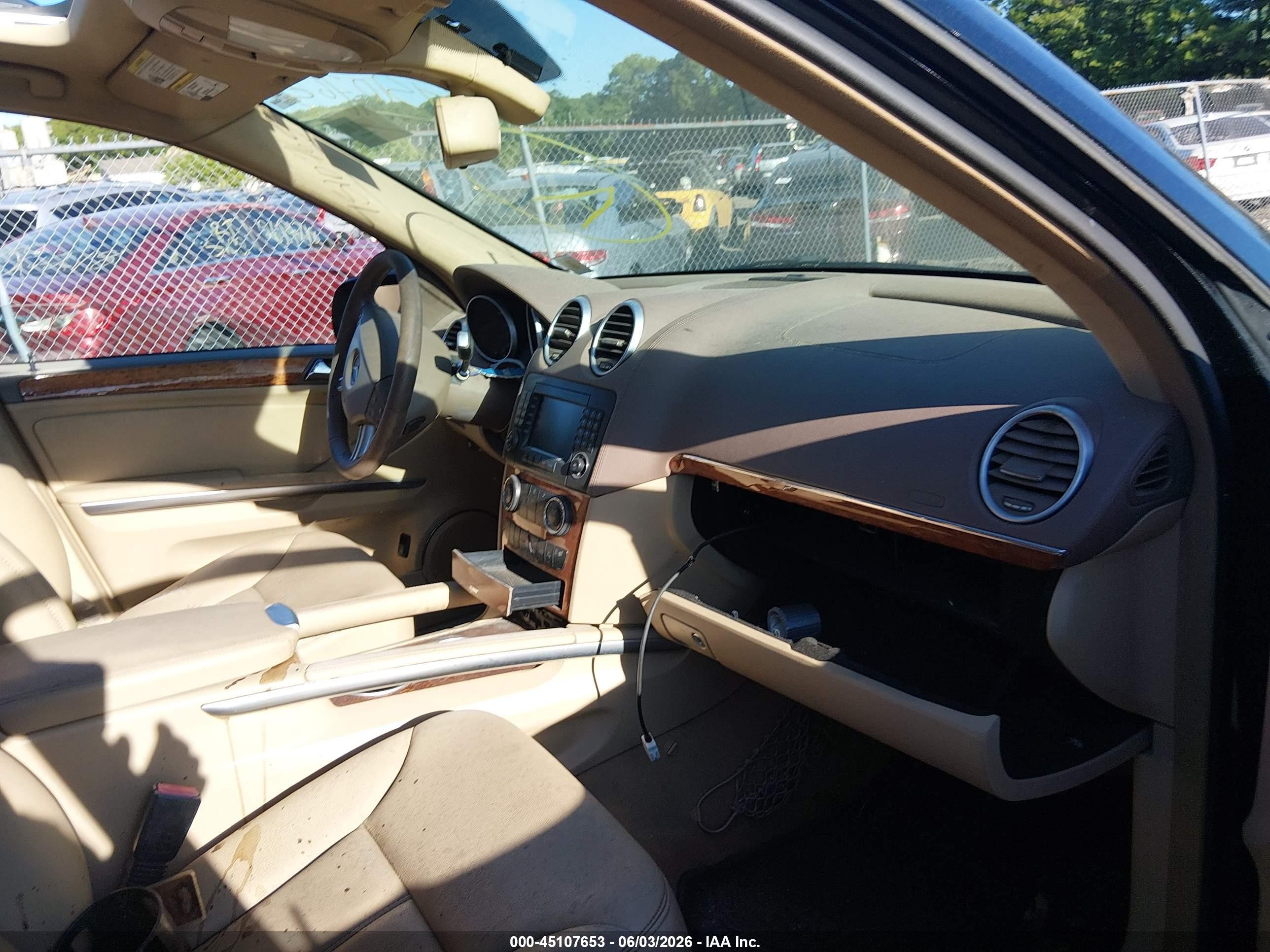 2008 Mercedes-benz Gl 450 4matic Black vin: 4JGBF71E18A340429