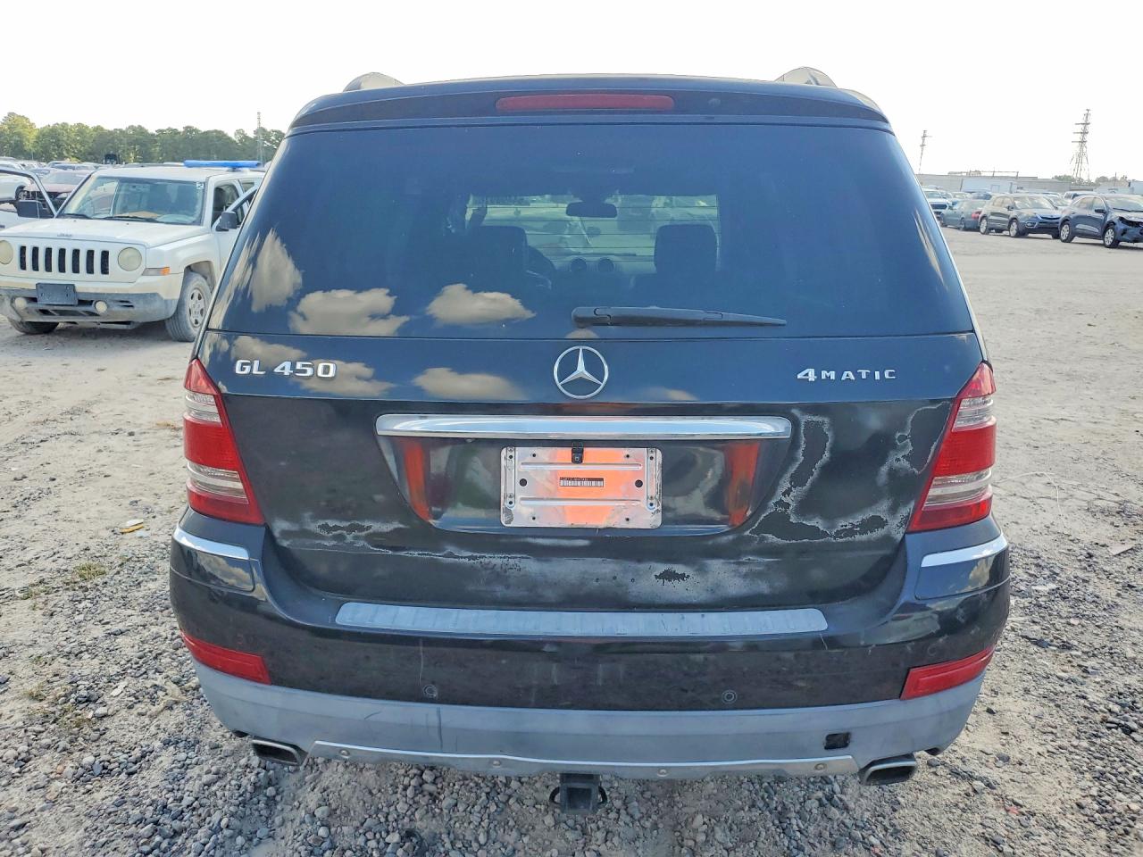 2008 Mercedes-benz Gl 450 4matic Черный vin: 4JGBF71E18A415436