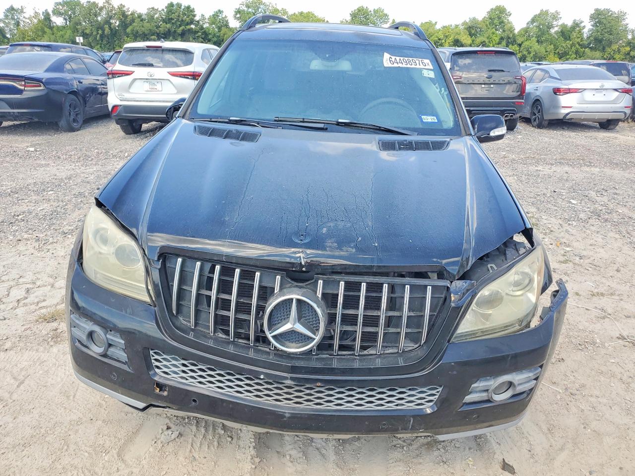 2008 Mercedes-benz Gl 450 4matic Черный vin: 4JGBF71E18A415436