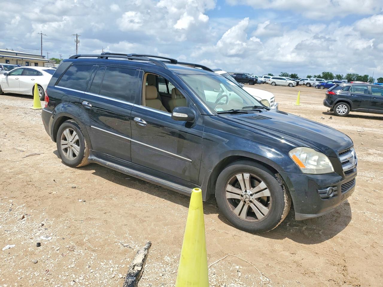2007 Mercedes-benz Gl 450 4matic Черный vin: 4JGBF71E27A268056