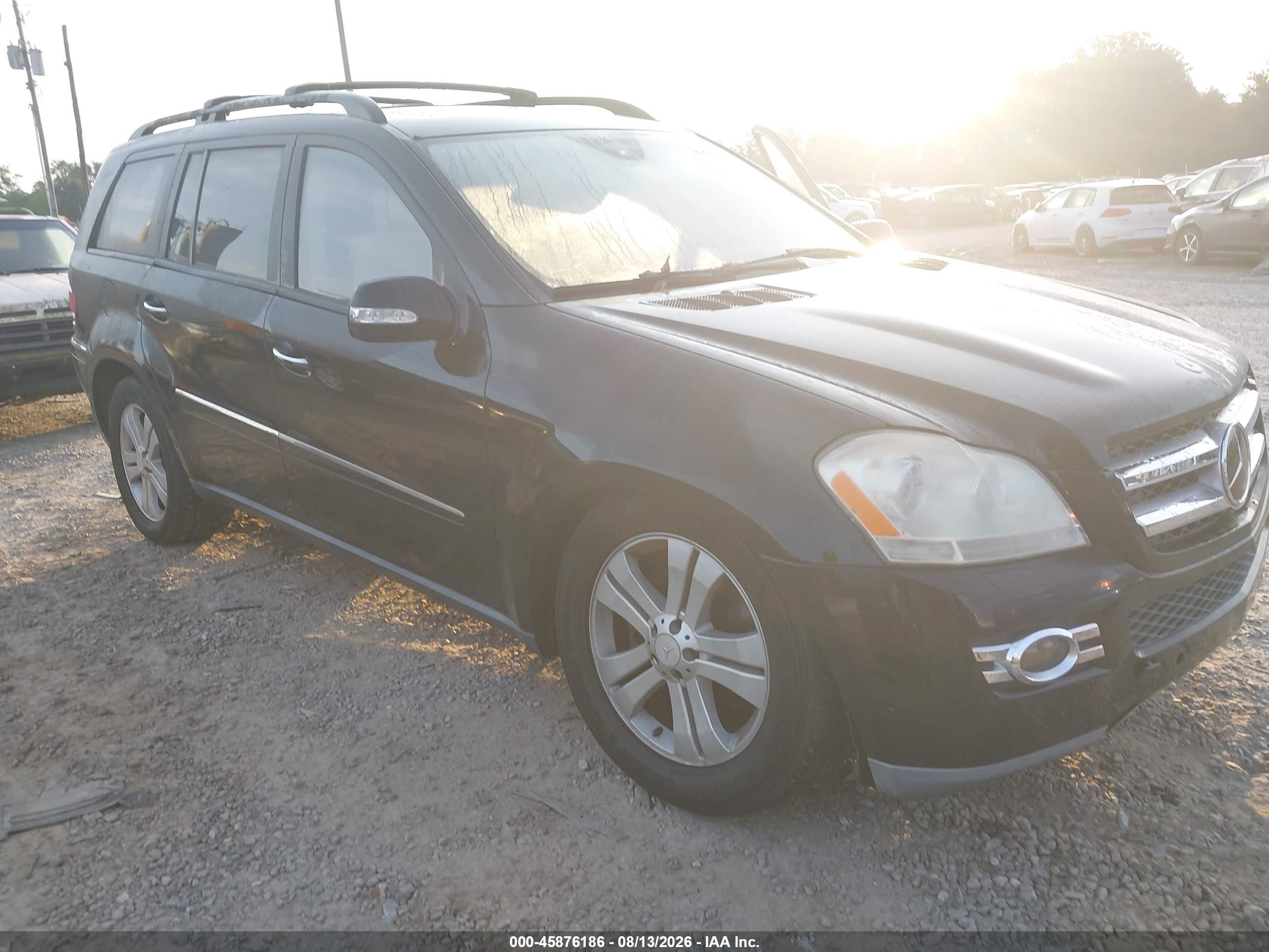 2008 Mercedes-benz Gl 450 4matic Черный vin: 4JGBF71E28A304801
