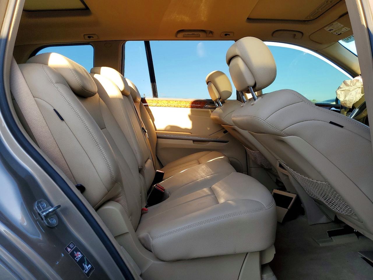 2009 Mercedes-benz Gl 450 4matic Tan vin: 4JGBF71E29A463545