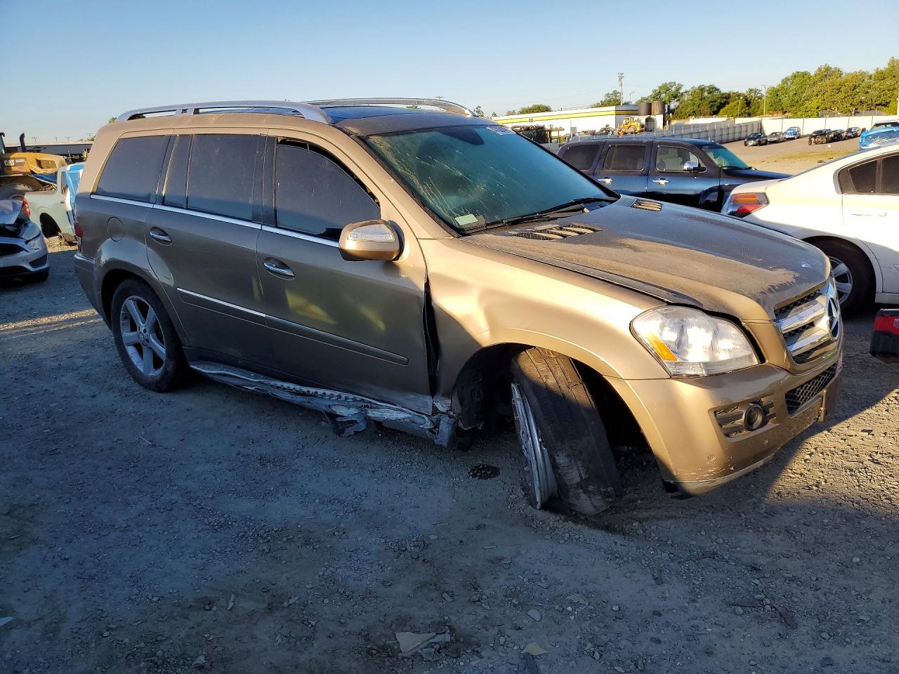 2009 Mercedes-benz Gl 450 4matic Tan vin: 4JGBF71E29A463545