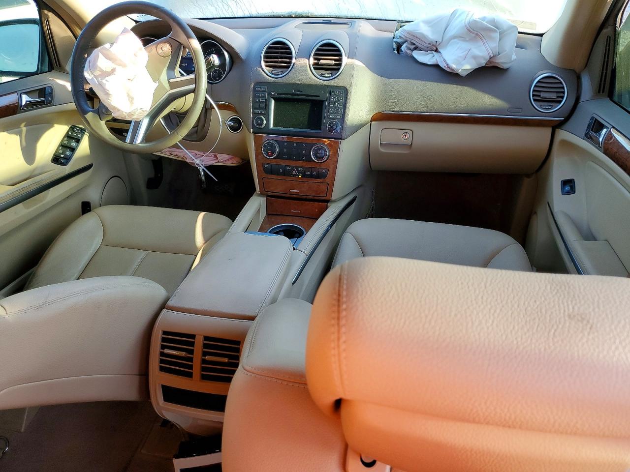 2009 Mercedes-benz Gl 450 4matic Tan vin: 4JGBF71E29A463545