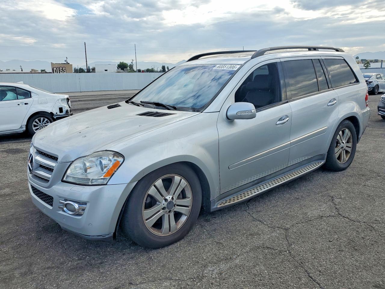 2008 Mercedes-benz Gl 450 4matic Silver vin: 4JGBF71E38A398722