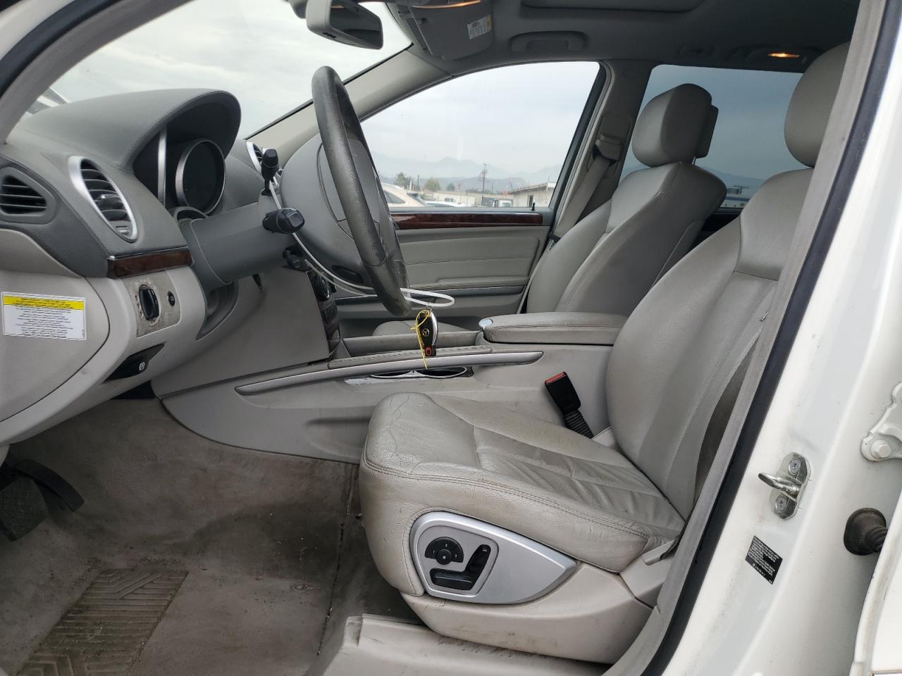 2007 Mercedes-benz Gl 450 4matic Белый vin: 4JGBF71E47A219344