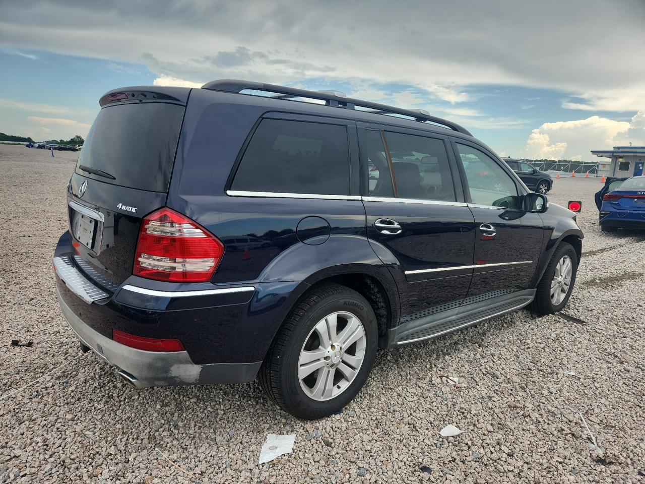 2008 Mercedes-benz Gl 450 4matic Синий vin: 4JGBF71E48A303200