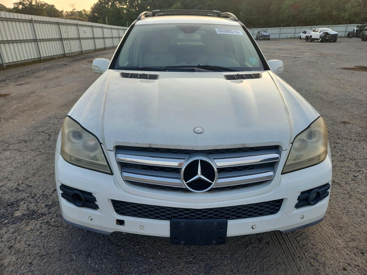 2008 Mercedes-benz Gl 450 4matic Белый vin: 4JGBF71E48A389463