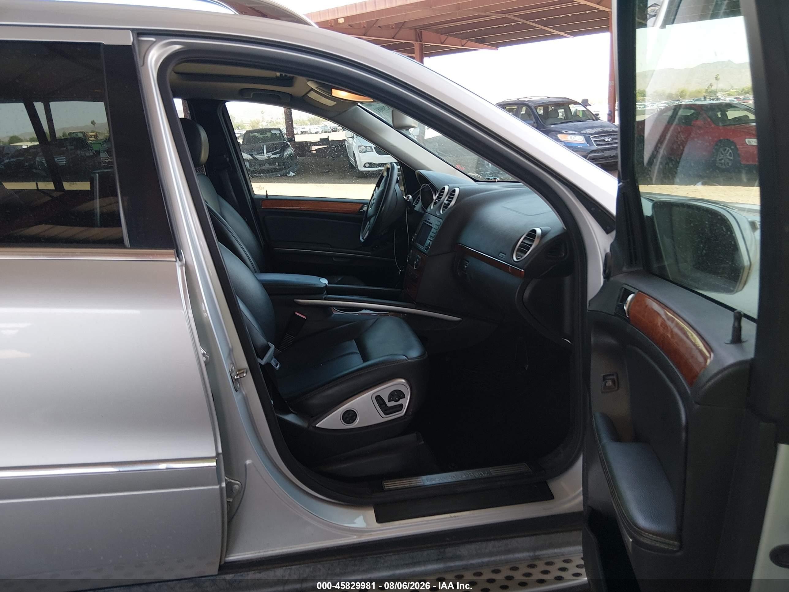 2009 Mercedes-benz Gl 450 4matic Silver vin: 4JGBF71E49A442275