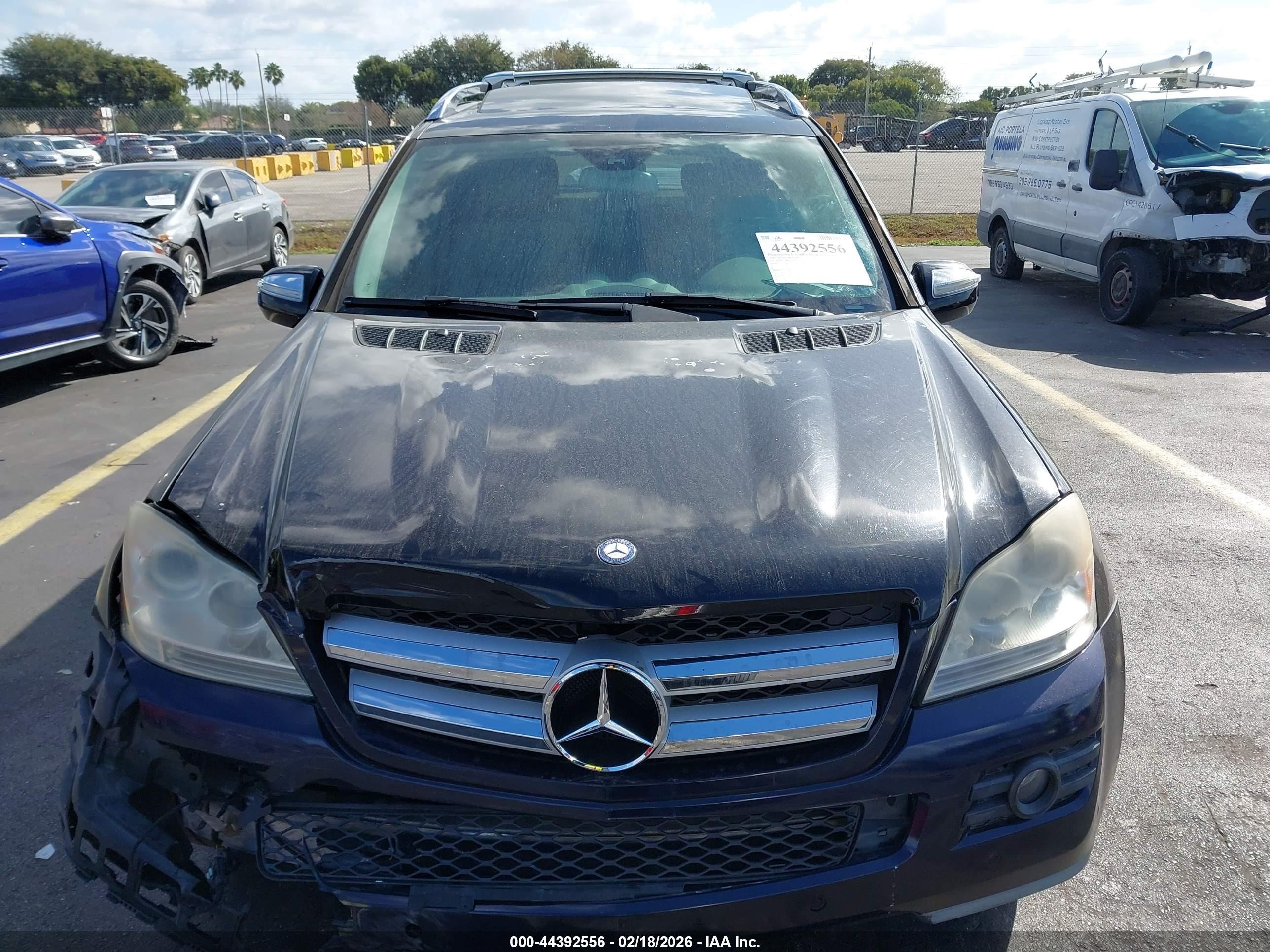 2009 Mercedes-benz Gl 450 4matic Черный vin: 4JGBF71E49A526385