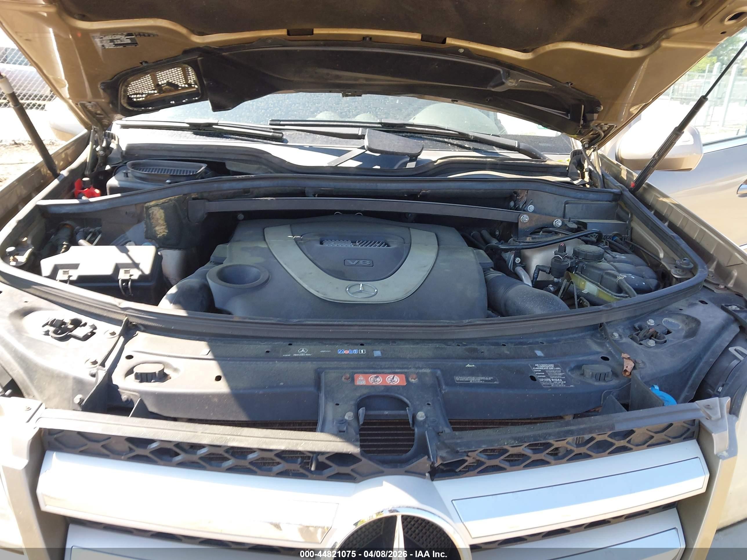 2009 Mercedes-benz Gl 450 4matic Золотой vin: 4JGBF71E59A512317