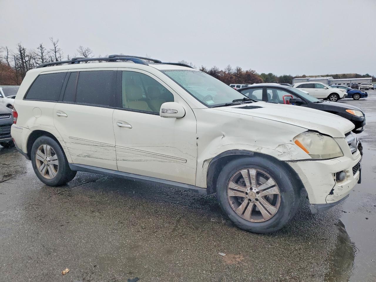 2008 Mercedes-benz Gl 450 4matic Белый vin: 4JGBF71E68A407753