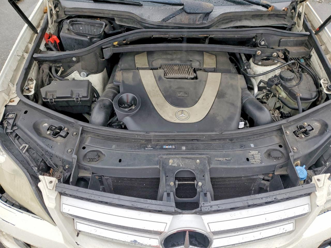 2008 Mercedes-benz Gl 450 4matic Белый vin: 4JGBF71E68A407753