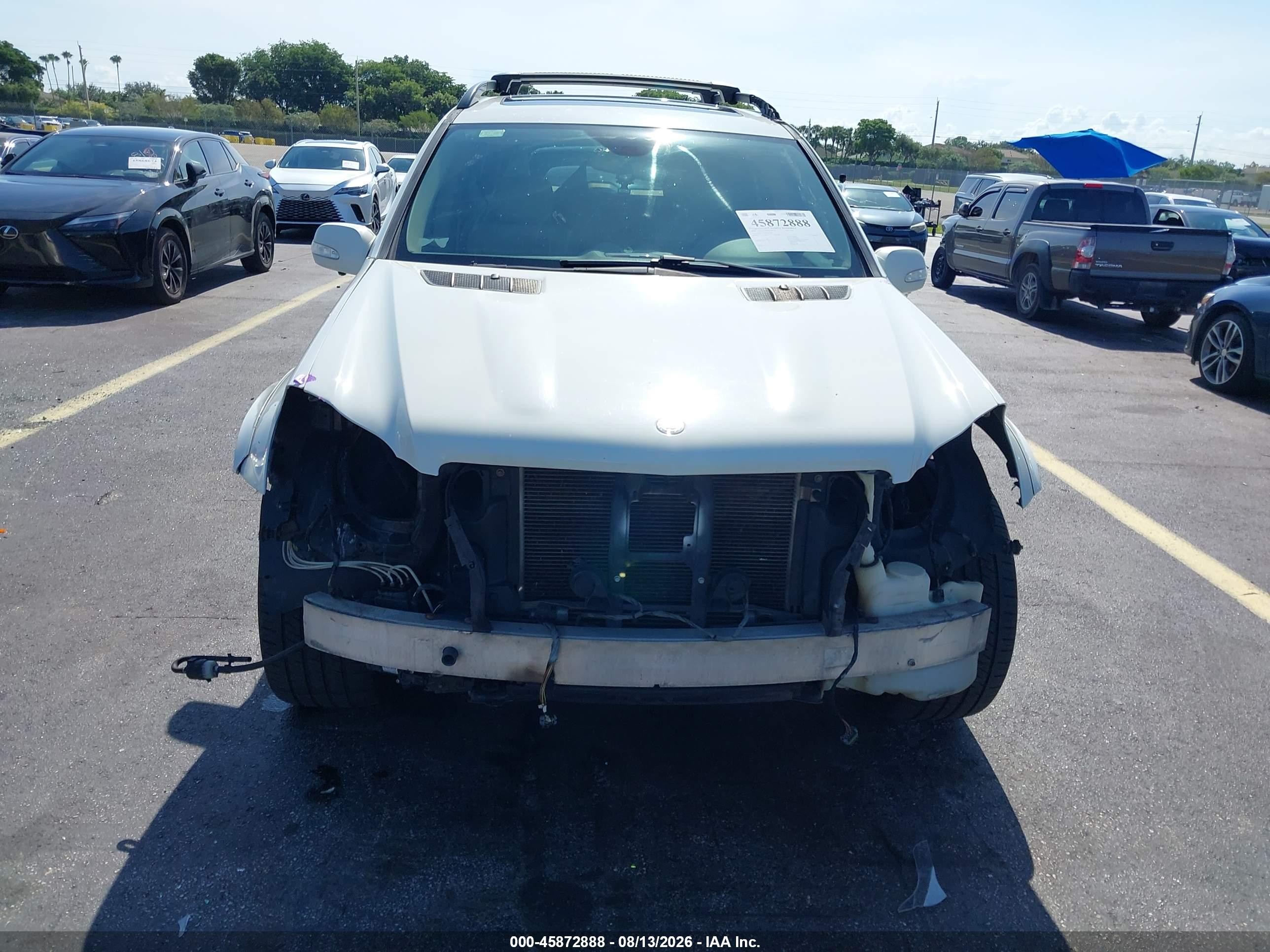 2008 Mercedes-benz Gl 450 4matic White vin: 4JGBF71E78A301084