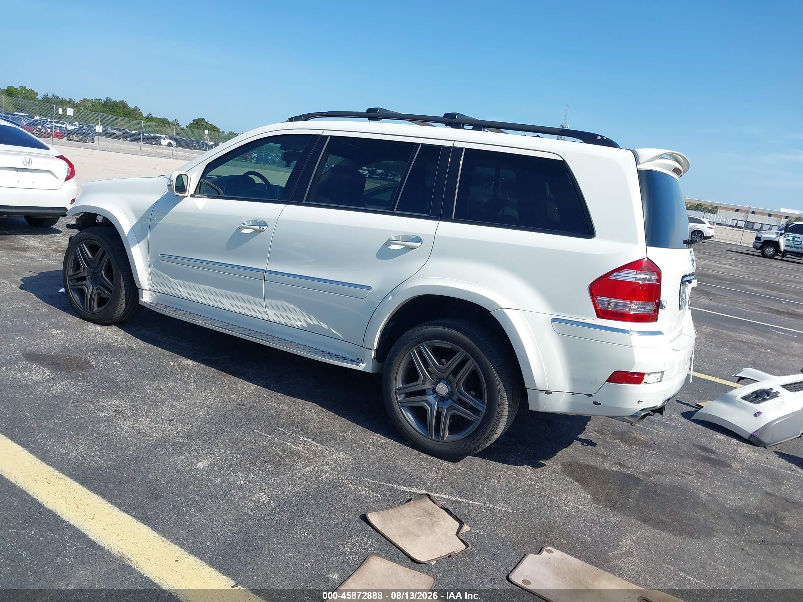 2008 Mercedes-benz Gl 450 4matic White vin: 4JGBF71E78A301084