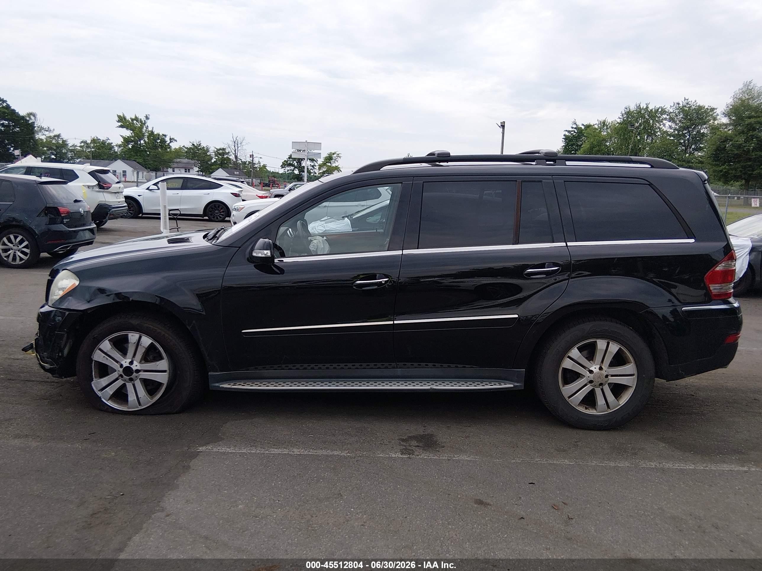 2008 Mercedes-benz Gl-class 4.6l Black vin: 4JGBF71E78A367151