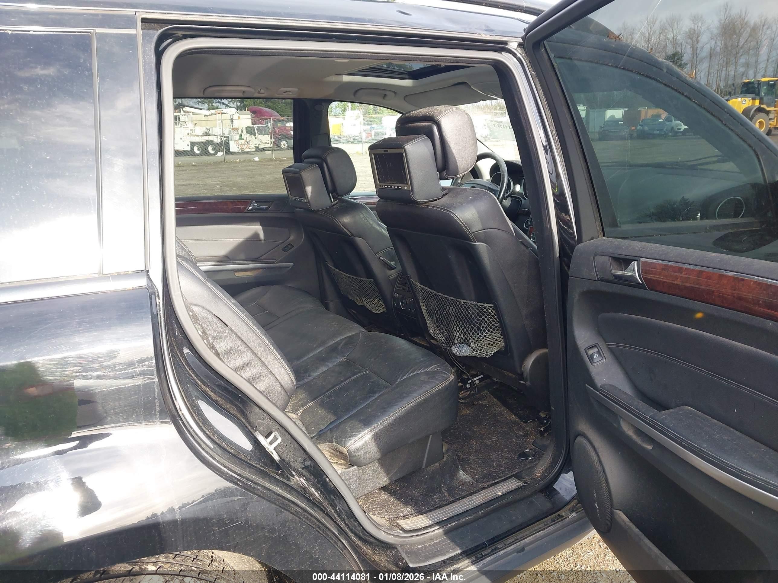 2007 Mercedes-benz Gl 450 4matic Черный vin: 4JGBF71E87A255196