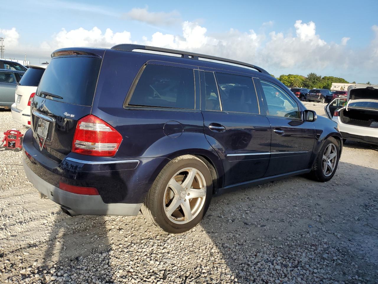 2007 Mercedes-benz Gl 450 4matic Синий vin: 4JGBF71E97A204810