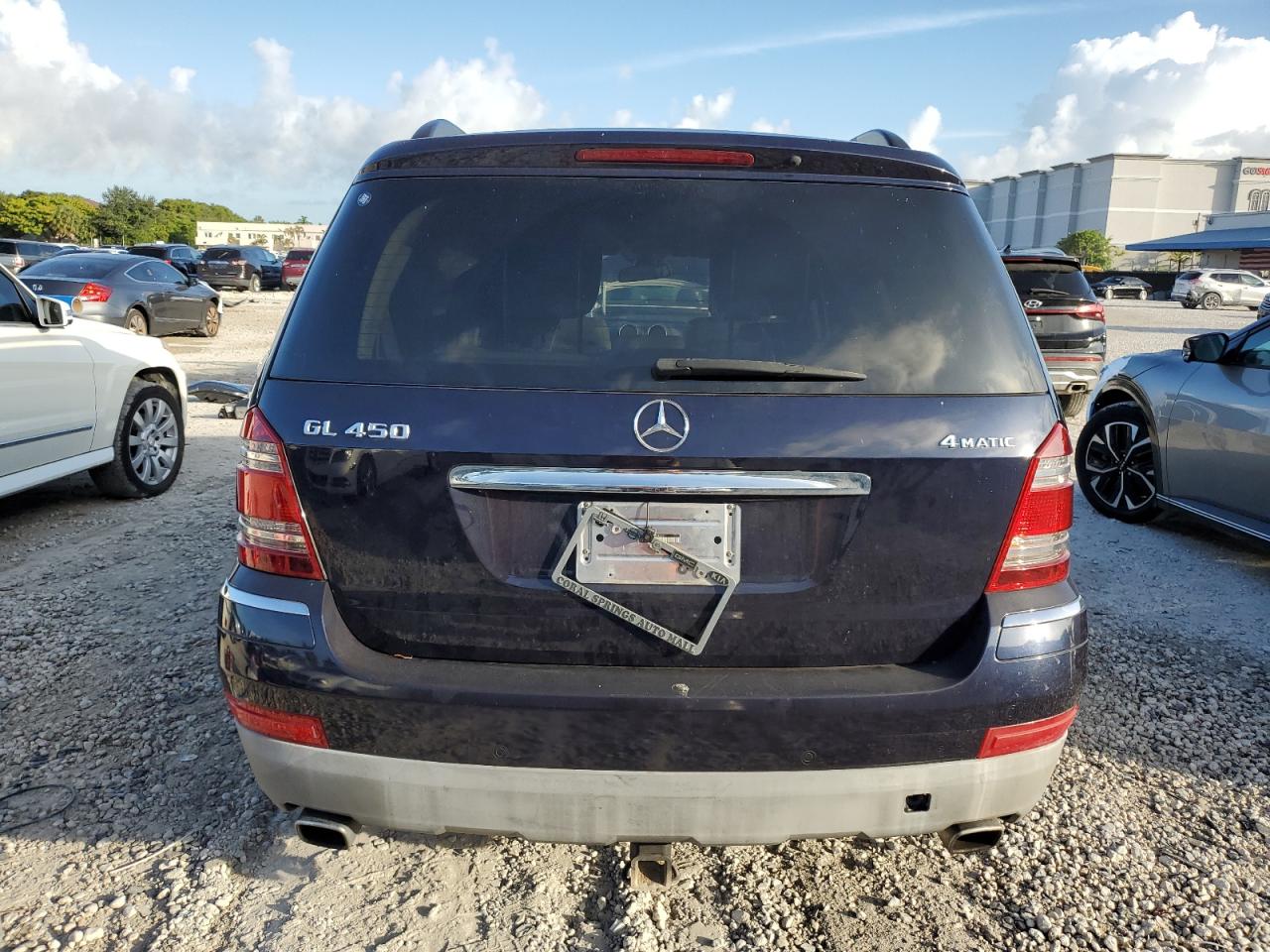 2007 Mercedes-benz Gl 450 4matic Синий vin: 4JGBF71E97A204810
