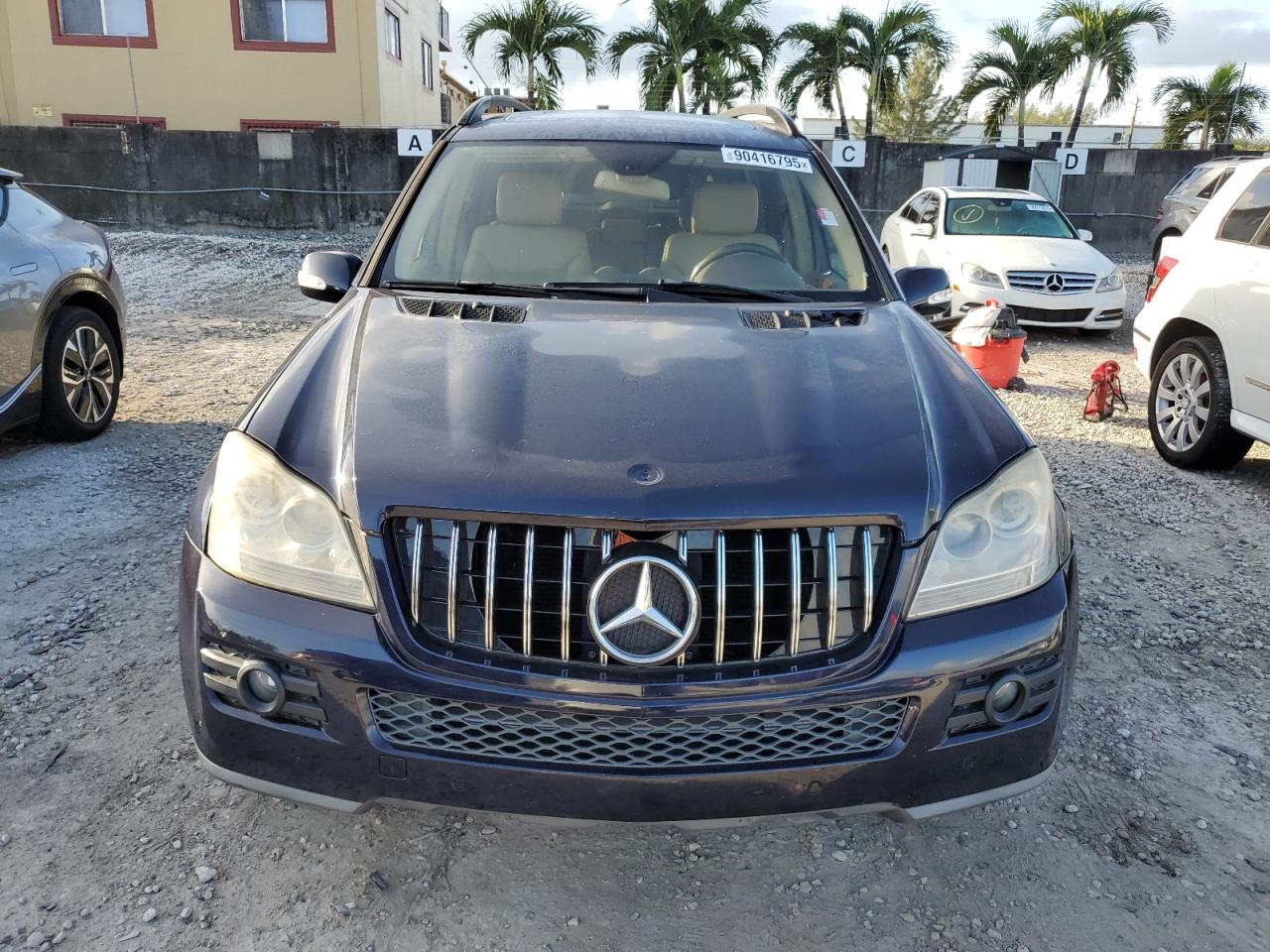 2007 Mercedes-benz Gl 450 4matic Синий vin: 4JGBF71E97A204810