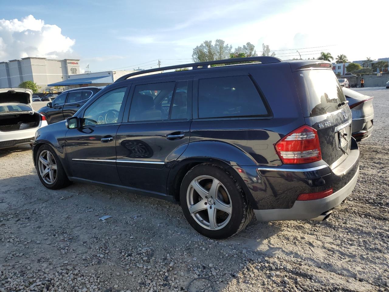 2007 Mercedes-benz Gl 450 4matic Синий vin: 4JGBF71E97A204810