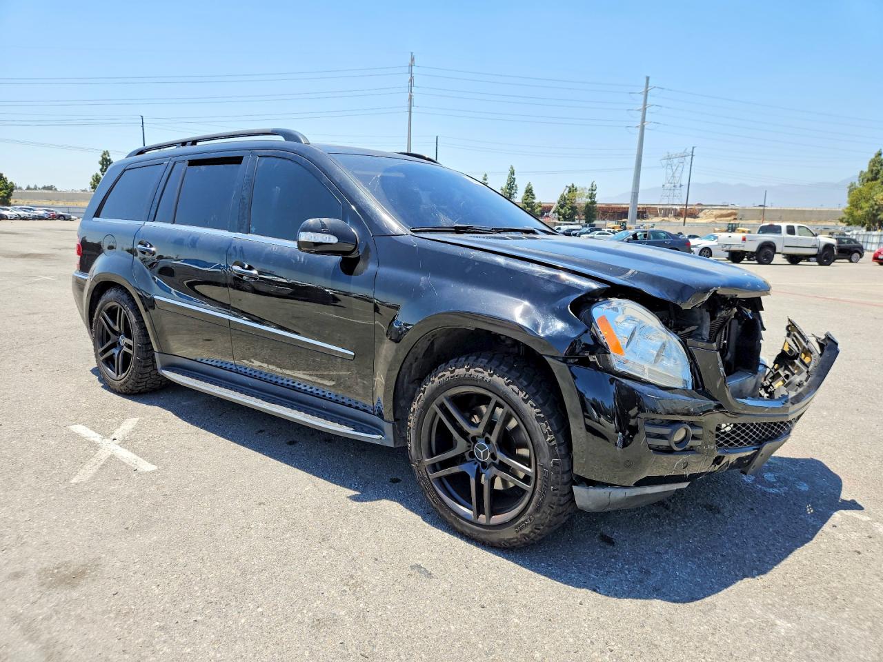 2008 Mercedes Benz Gl-class Black vin: 4JGBF71E98A430234