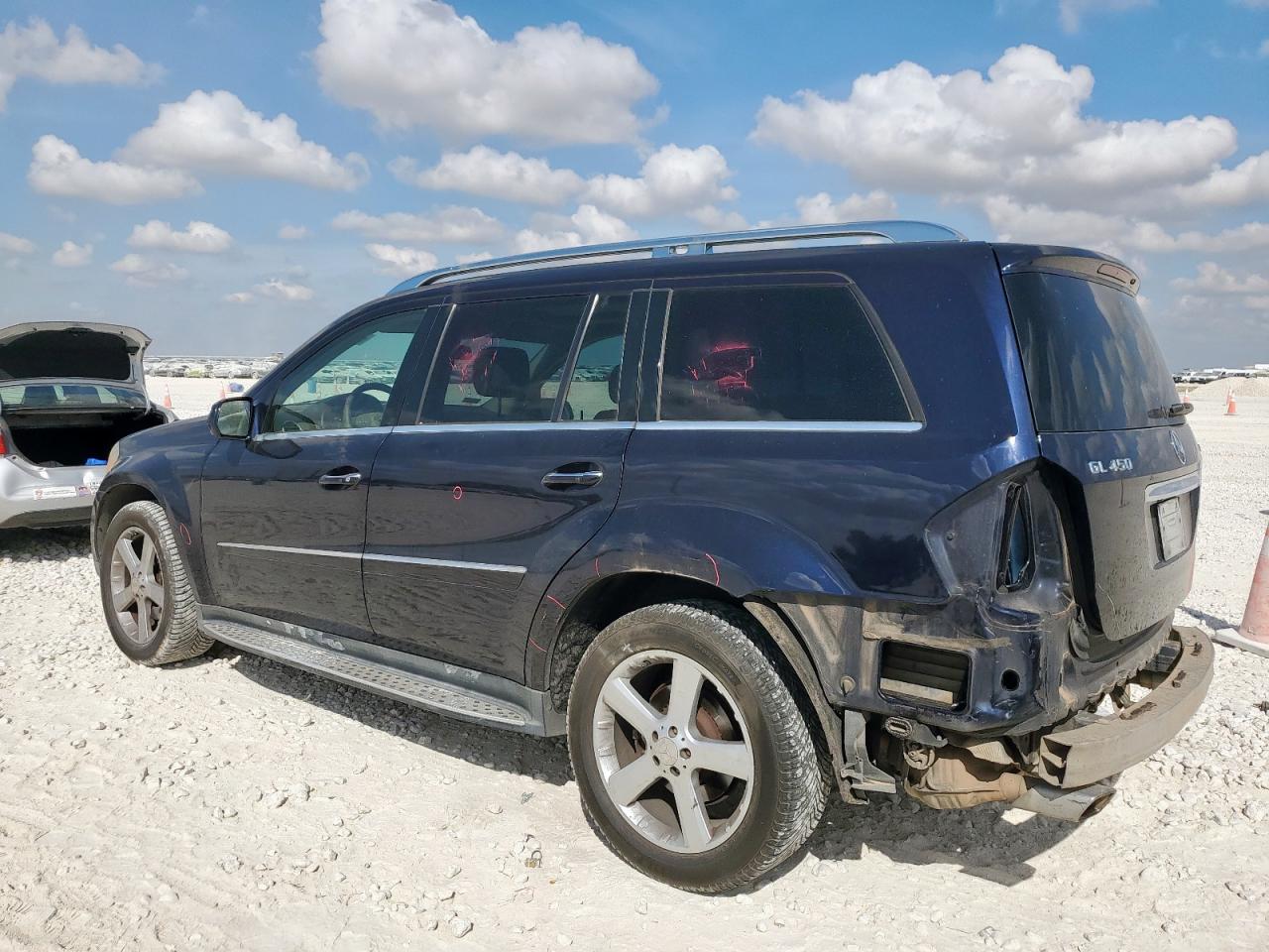 2009 Mercedes-benz Gl 450 4matic Синий vin: 4JGBF71E99A446483