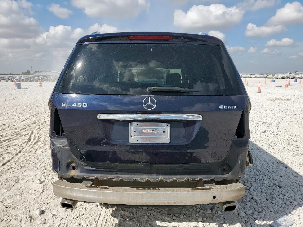 2009 Mercedes-benz Gl 450 4matic Синий vin: 4JGBF71E99A446483