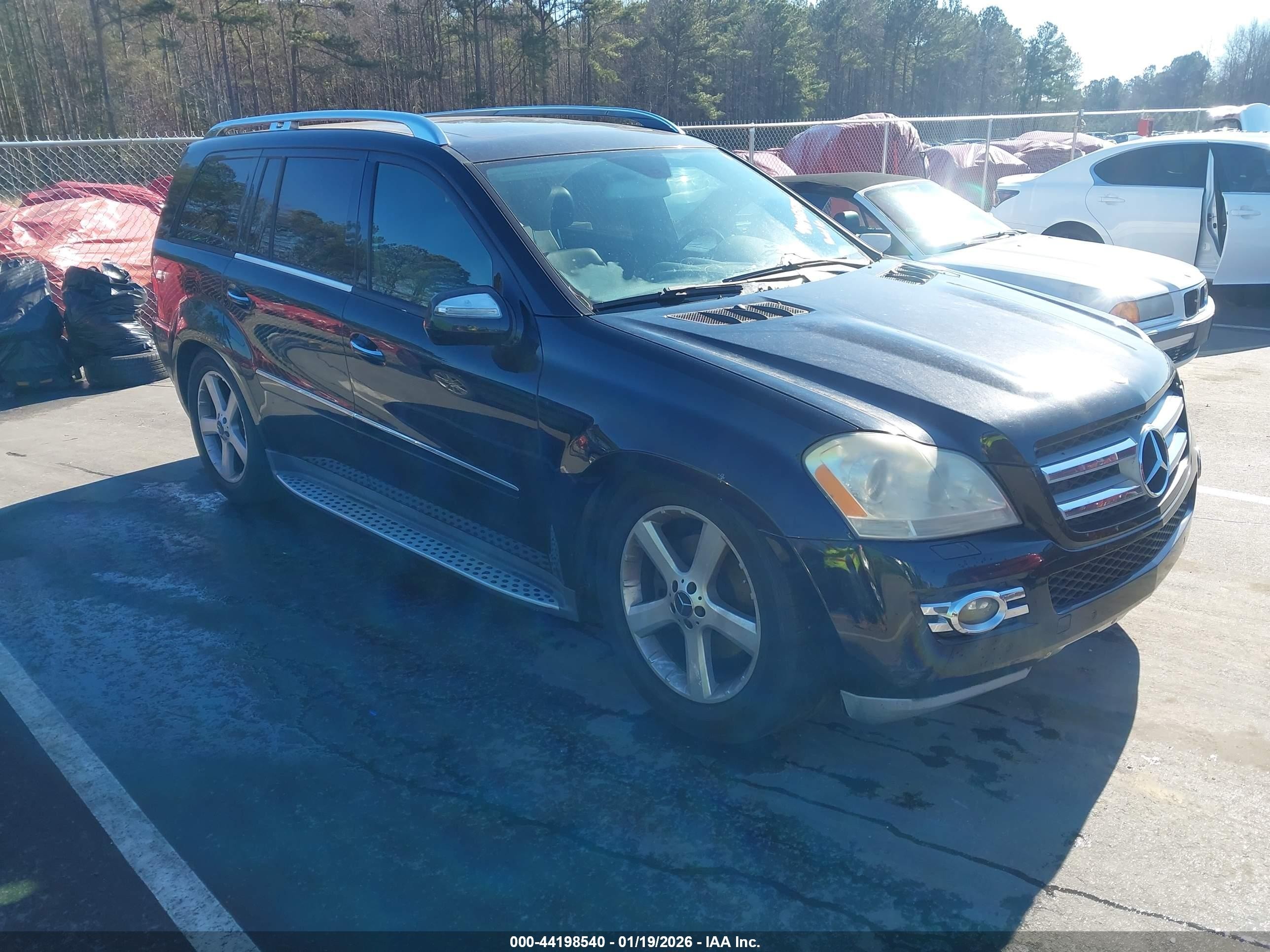 2009 Mercedes-benz Gl 450 4matic Black vin: 4JGBF71E99A453532