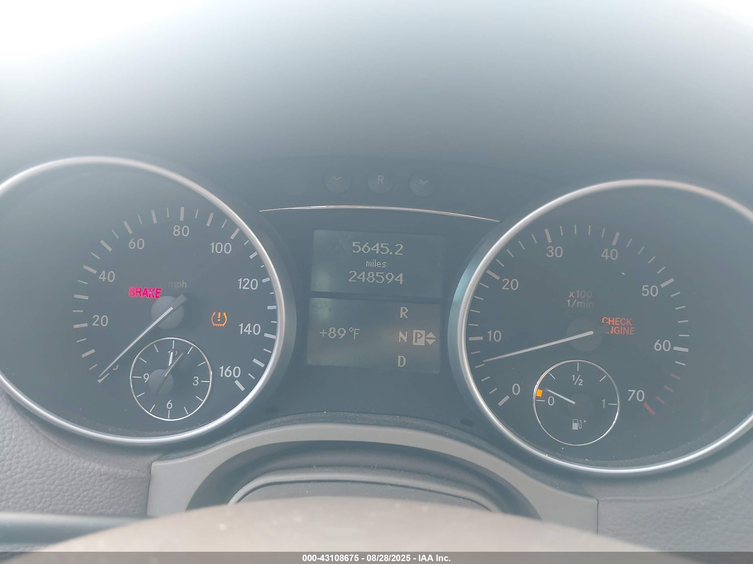 2007 Mercedes-benz Gl 450 4matic Бежевый vin: 4JGBF71EX7A134072