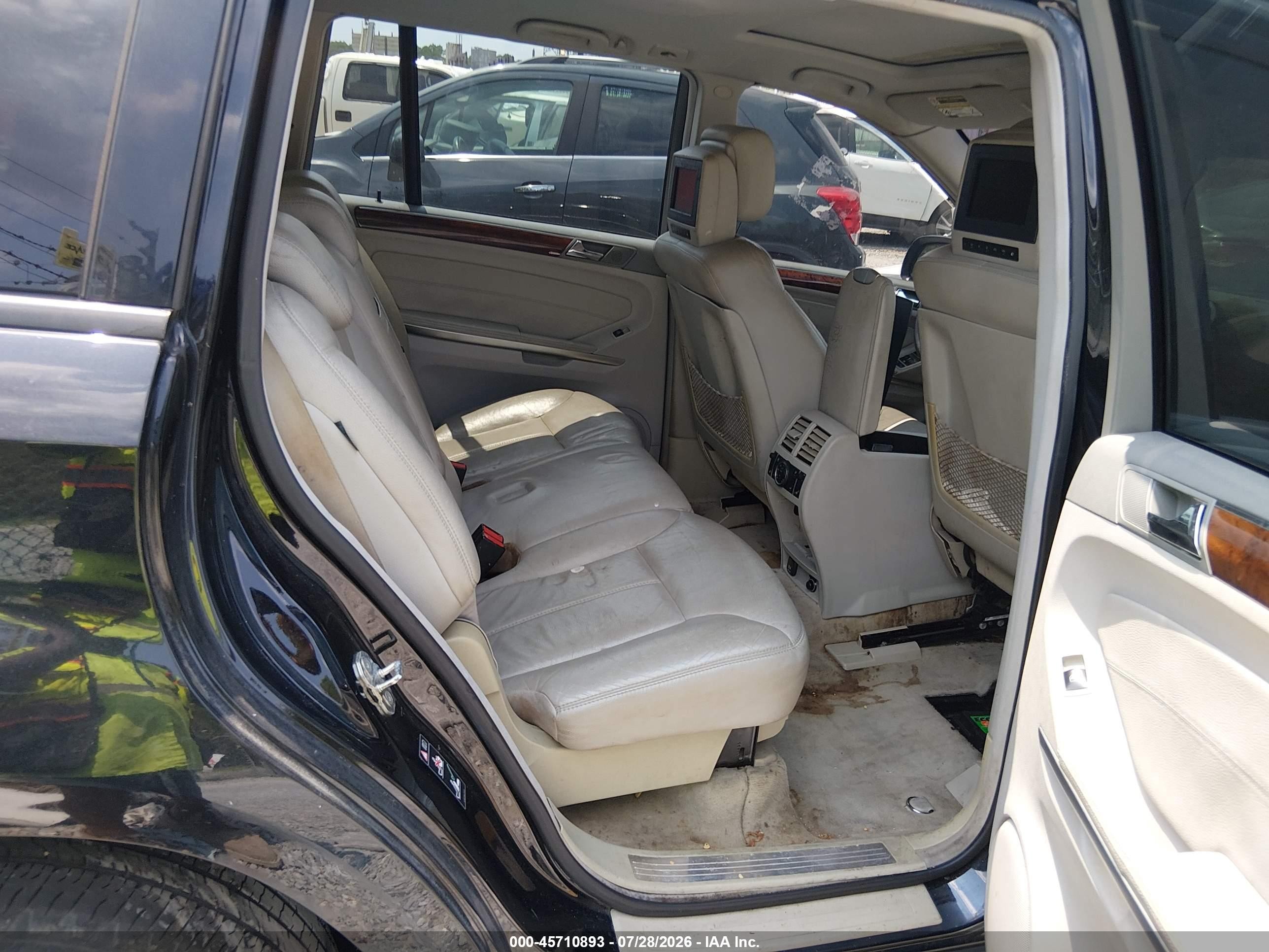 2007 Mercedes-benz Gl 450 4matic Black vin: 4JGBF71EX7A145766