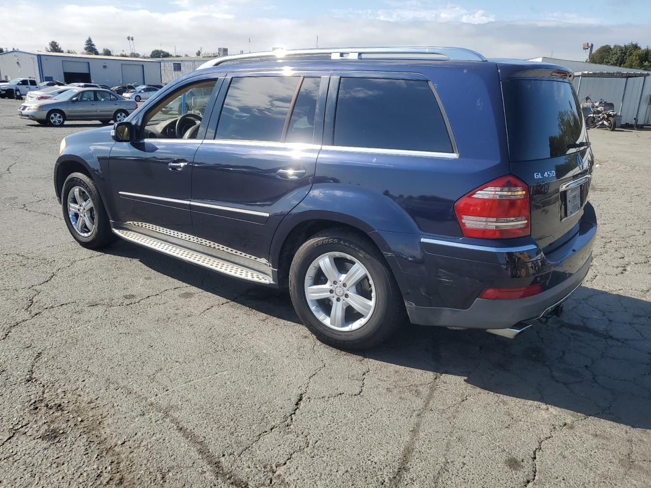 2007 Mercedes-benz Gl 450 4matic Синий vin: 4JGBF71EX7A148683