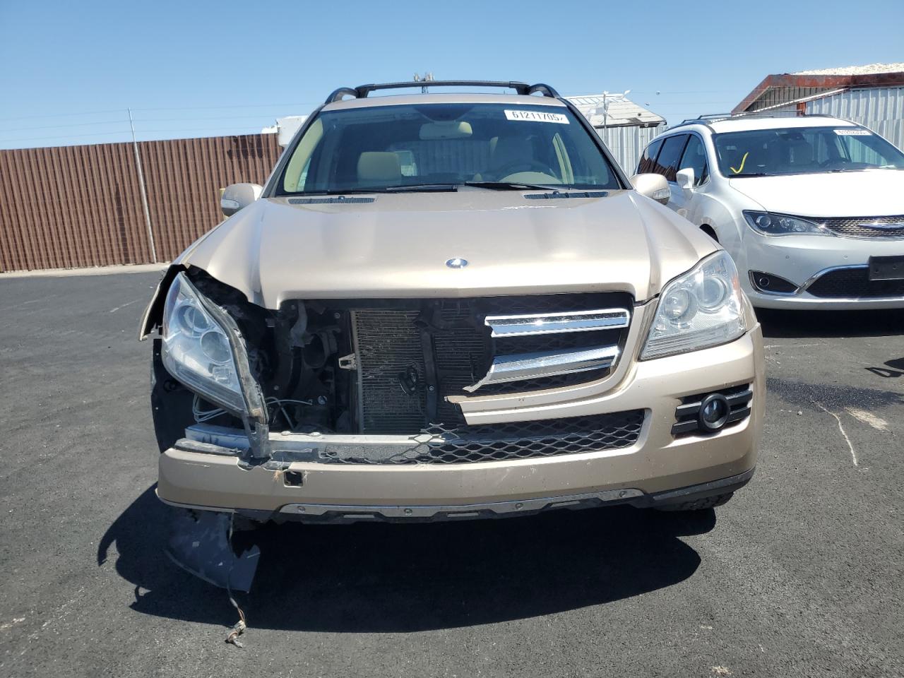 2007 Mercedes-benz Gl 450 4matic Tan vin: 4JGBF71EX7A176273