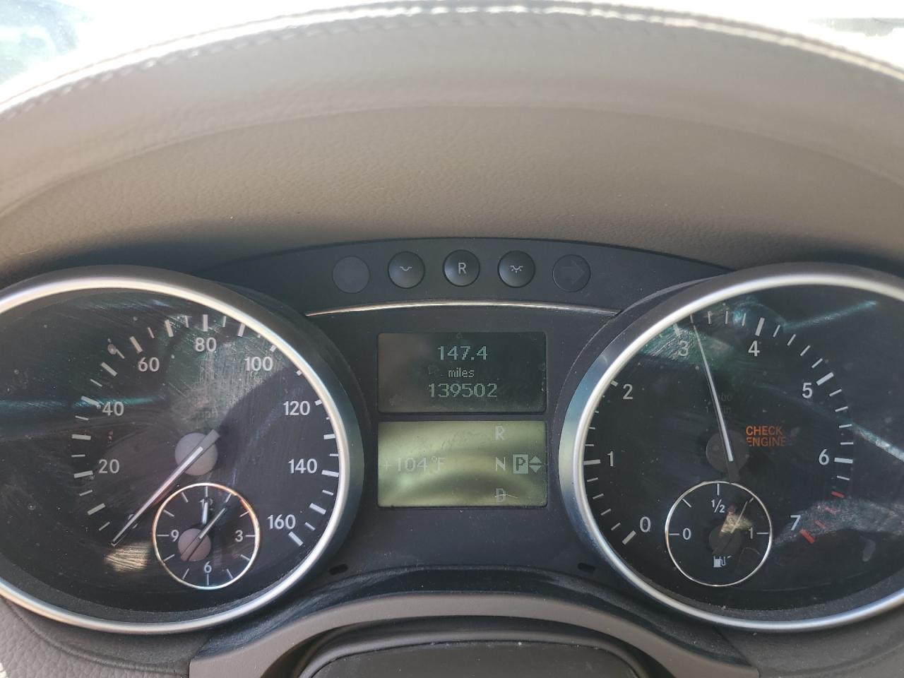 2007 Mercedes-benz Gl 450 4matic Tan vin: 4JGBF71EX7A176273