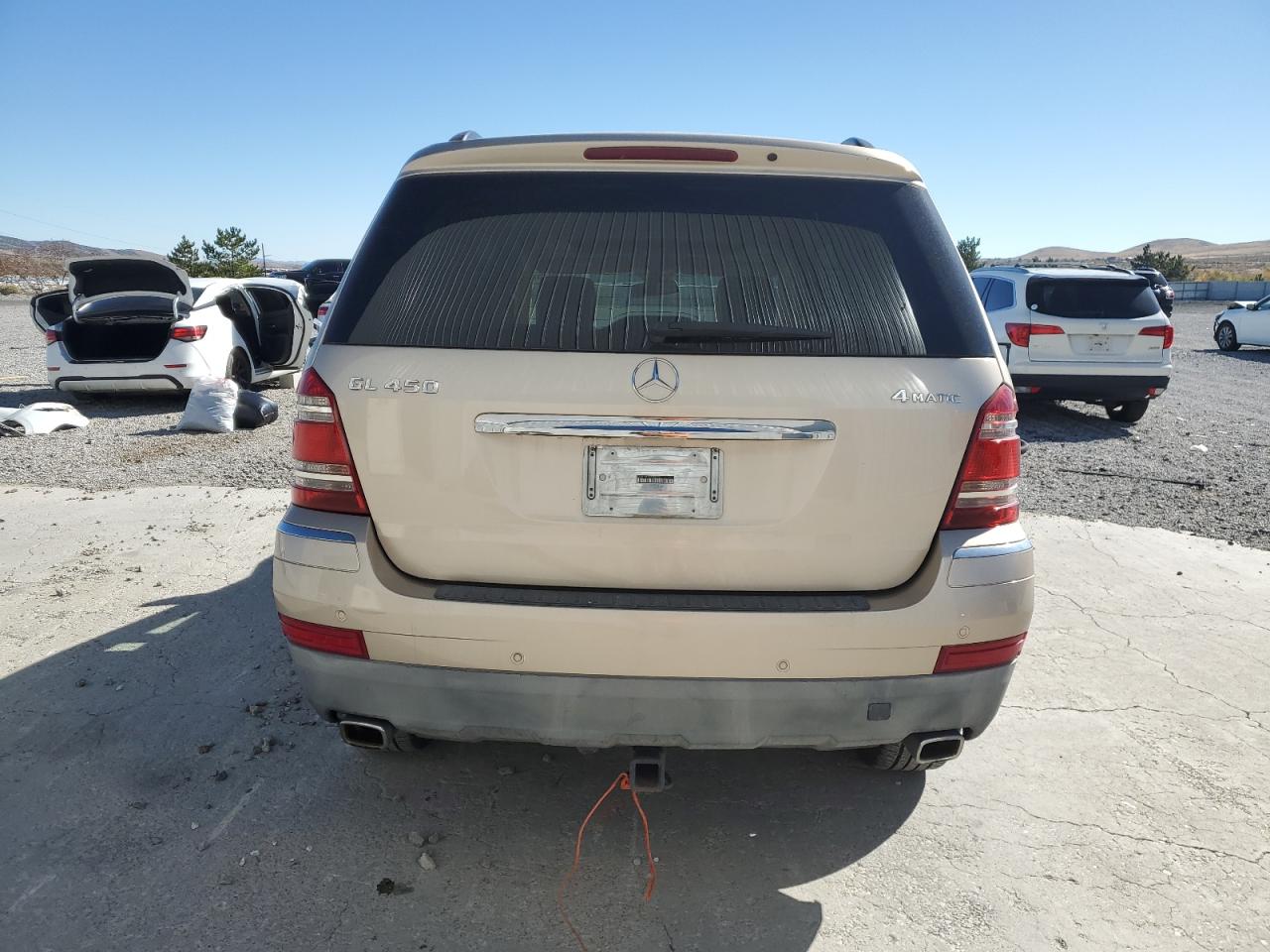 2007 Mercedes-benz Gl 450 4matic Gold vin: 4JGBF71EX7A188875